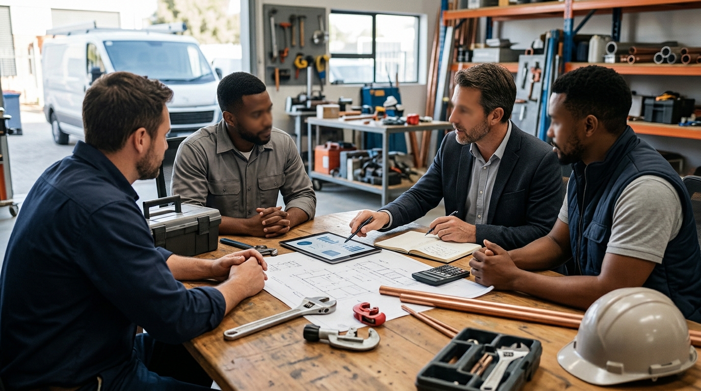 Illustration: Commercial Plumbing Tools Financing Guide 2026: Capital for Growth